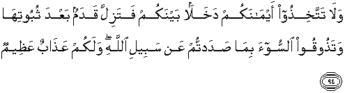 Terjemahan Al Quran Bahasa Melayu - Surah Al-Nahl